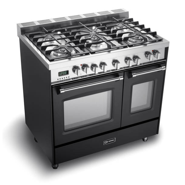 Verona 36" 4 Cubic Feet Dual Fuel Freestanding Range & Reviews Wayfair